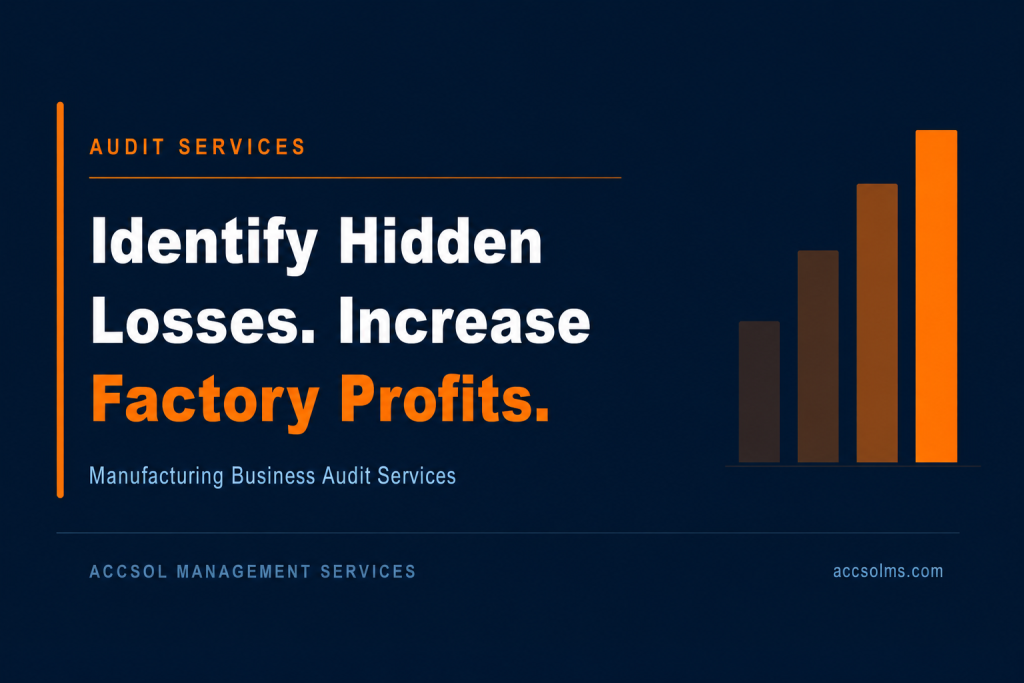 Manufacturing profit margin issues
