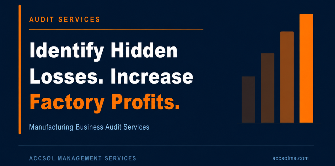 Manufacturing profit margin issues