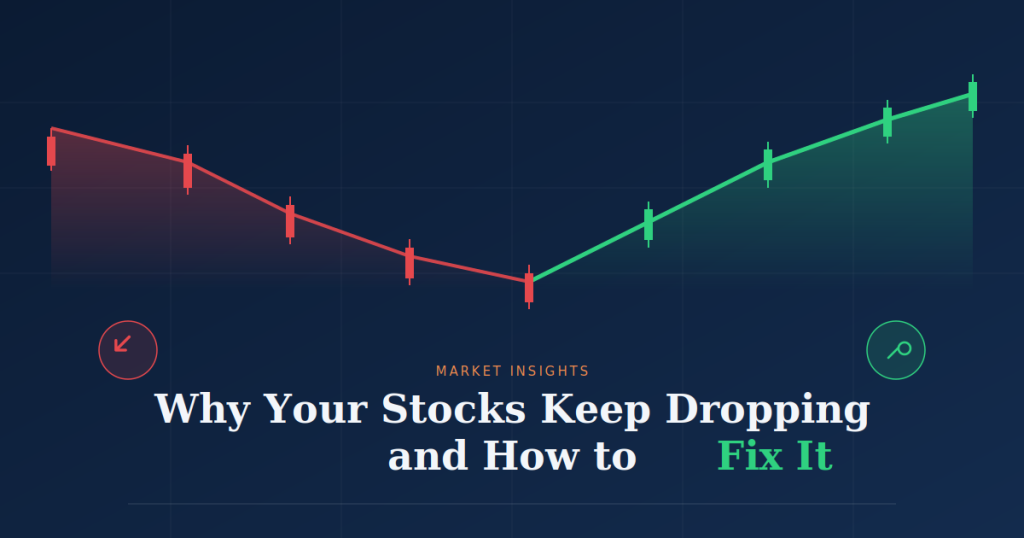 Why Your Stocks Keep Dropping and How to Fix It